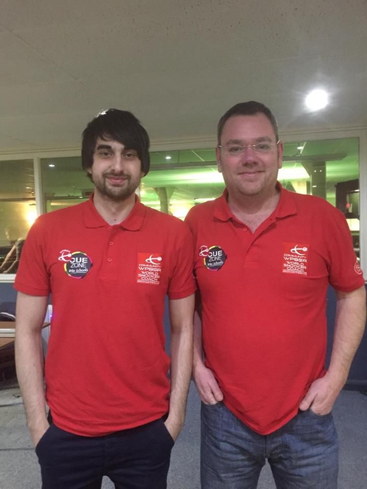 Cueball Derby staff, Lee Shanker & Danny Cooper graduate as WPBSA World Snooker coaches - Click to enlarge the image set